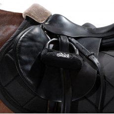 Eskadron Jersey Stirrup Covers - Black Eskadron Jersey Stirrup Covers - Black