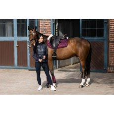 Eskadron Glossy Evo Wool Jump Saddlecloth - Blackberry Eskadron Glossy Evo Wool Jump Saddlecloth - Blackberry