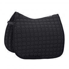 Eskadron Cotton Dressage Saddlecloth - Black Eskadron Cotton Dressage Saddlecloth - Black