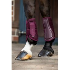 Eskadron Mesh Duplex Tendon Boots - Blackberry Eskadron Mesh Duplex Tendon Boots - Blackberry