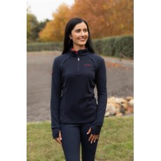 LeMieux Frances Quarter Zip Fleece - Navy LeMieux Frances Quarter Zip Fleece - Navy