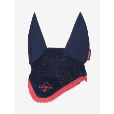 LeMieux Classic Fly Hood - Navy/Cranberry LeMieux Classic Fly Hood - Navy/Cranberry