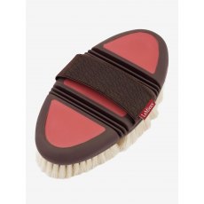LeMieux Flexi Goat Hair Body Brush - Cranberry LeMieux Flexi Goat Hair Body Brush - Cranberry