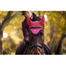 LeMieux Loire Fly Hood - Cranberry LeMieux Loire Fly Hood - Cranberry
