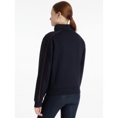 LeMieux Kate Quarter Zip Sweat - Navy/Cranberry LeMieux Kate Quarter Zip Sweat - Navy/Cranberry