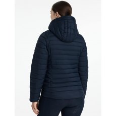 LeMieux Rose Hooded Puffer Jacket - Navy LeMieux Rose Hooded Puffer Jacket - Navy