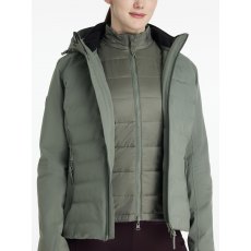 LeMieux Brooke Waterproof Hybrid Jacket - Rosemary LeMieux Brooke Waterproof Hybrid Jacket - Rosemary