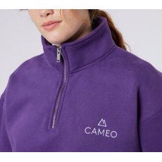 Cameo Equine Mid Layer Sweatshirt - Purple Cameo Equine Mid Layer Sweatshirt - Purple
