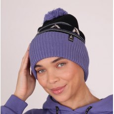 Shires Aubrion React Bobble Hat - Sky/Shadow Shires Aubrion React Bobble Hat - Sky/Shadow