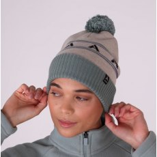 Shires Aubrion React Bobble Hat - Sage/Sand Shires Aubrion React Bobble Hat - Sage/Sand