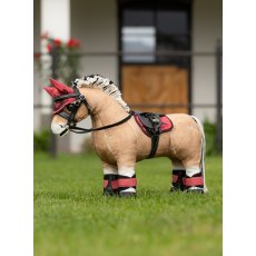 LeMieux Toy Pony Fly Hood - Cranberry LeMieux Toy Pony Fly Hood - Cranberry