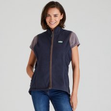 Ridgeline Womens Kodiak Fleece Gilet - Navy Ridgeline Womens Kodiak Fleece Gilet - Navy