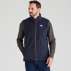 Ridgeline Mens Kodiak Fleece Gilet - Navy Ridgeline Mens Kodiak Fleece Gilet - Navy