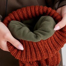 Ridgeline Nordic Fleck Bobble Hat - Russett Ridgeline Nordic Fleck Bobble Hat - Russett