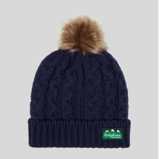 Ridgeline Nordic Fleck Bobble Hat - Navy Ridgeline Nordic Fleck Bobble Hat - Navy