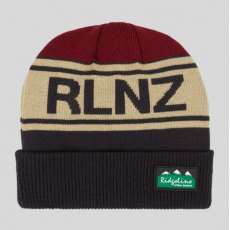 Ridgeline RLNZ Knitted Beanie Hat - Navy Multi Ridgeline RLNZ Knitted Beanie Hat - Navy Multi