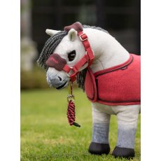 LeMieux Toy Pony Vogue Headcollar - Cranberry LeMieux Toy Pony Vogue Headcollar - Cranberry