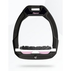 Flex-on Safe-On Stirrups - Black/White/Light Pink Flex-on Safe-On Stirrups - Black/White/Light Pink