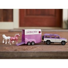 Breyer Unicorn Land Rover & Trailer Breyer Unicorn Land Rover & Trailer