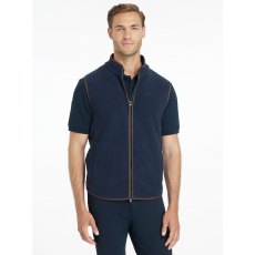 LeMieux Mens Fleece Gilet - Navy LeMieux Mens Fleece Gilet - Navy