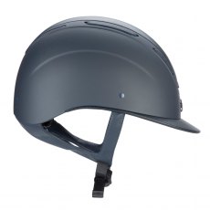 Shires Karben Amity LTHR Riding Hat - Navy Shires Karben Amity LTHR Riding Hat - Navy