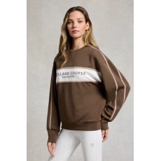 Holland Cooper Equestrian Crew Neck Sweat - Chestnut Holland Cooper Equestrian Crew Neck Sweat - Chestnut