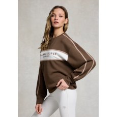 Holland Cooper Equestrian Crew Neck Sweat - Chestnut Holland Cooper Equestrian Crew Neck Sweat - Chestnut