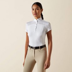 Ariat Bellatrix Show Shirt - White Ariat Bellatrix Show Shirt - White