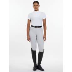 LeMieux Sophia Short Sleeve Show Shirt - White LeMieux Sophia Short Sleeve Show Shirt - White