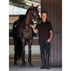 LeMieux Men's Classique Polo Shirt - Damson LeMieux Men's Classique Polo Shirt - Damson