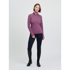 LeMieux Frances Quarter Zip Fleece - Mallow LeMieux Frances Quarter Zip Fleece - Mallow