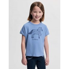 LeMieux Mini Alex T-Shirt - Powder Blue LeMieux Mini Alex T-Shirt - Powder Blue