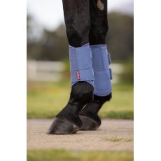 LeMieux Arika Mesh Brushing Boots - Powder Blue LeMieux Arika Mesh Brushing Boots - Powder Blue