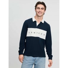 LeMieux Men's Rugby Shirt - Navy LeMieux Men's Rugby Shirt - Navy