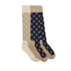 Holland Cooper Riding Sock (2 Pack) - Navy Stone Holland Cooper Riding Sock (2 Pack) - Navy Stone