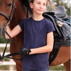 Shires Aubrion React Tech T-Shirt - Young Rider Shires Aubrion React Tech T-Shirt - Young Rider