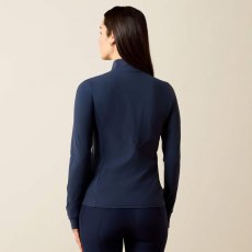 Ariat SolVeil 1/2 Zip Baselayer - Navy Eclipse Ariat SolVeil 1/2 Zip Baselayer - Navy Eclipse