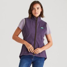 Ridgeline Womens Kodiak Fleece Gilet - Nightshade Ridgeline Womens Kodiak Fleece Gilet - Nightshade