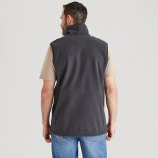 Ridgeline Mens Kodiak Fleece Gilet - Shale Ridgeline Mens Kodiak Fleece Gilet - Shale
