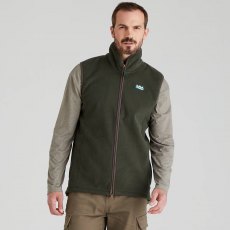 Ridgeline Mens Kodiak Fleece Gilet - Deep Forest Ridgeline Mens Kodiak Fleece Gilet - Deep Forest
