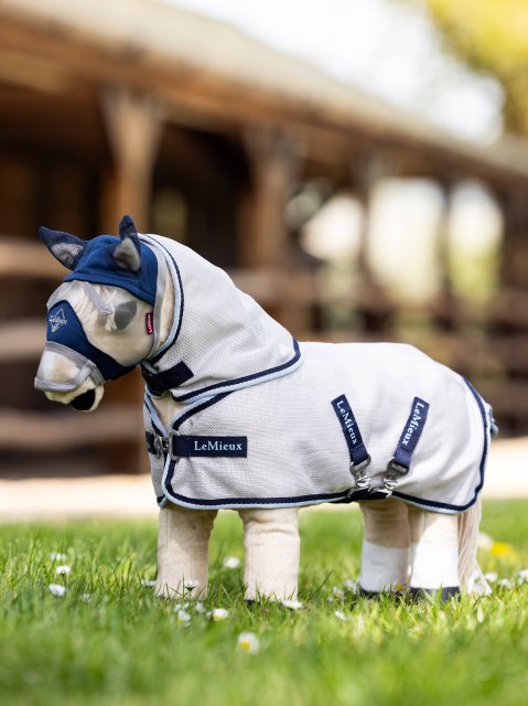 LeMieux LeMieux Toy Pony Fly Rug - Grey/Navy