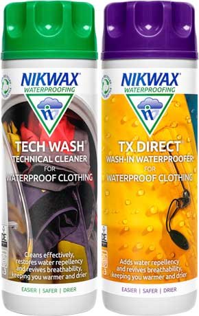 Nikwax Nikwax Tech Wash & TX Direct Wash-In