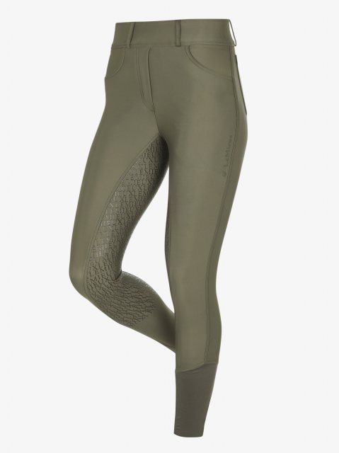 LeMieux LeMieux Demi Pull On Breggings Full Seat - Khaki