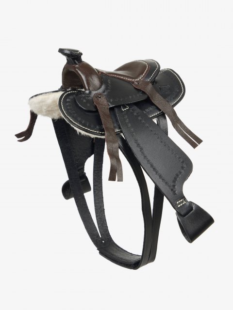 LeMieux LeMieux Toy Pony Western Saddle - Black