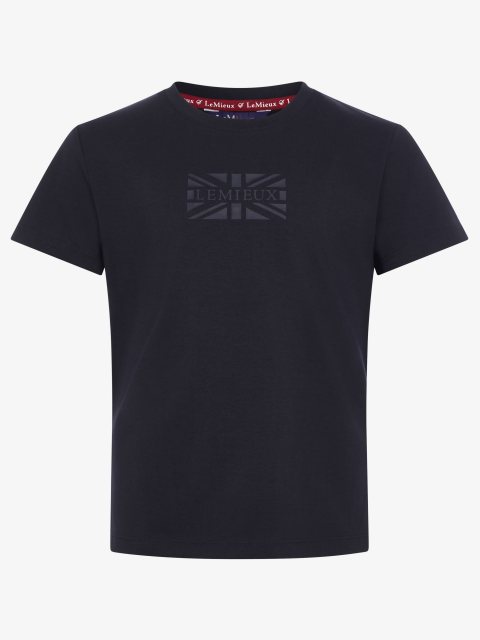 LeMieux LeMieux Young Rider Union Jack T-Shirt - Navy