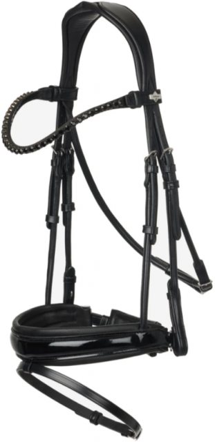 LeMieux LeMieux Kudos Patent Dressage Bridle - Black