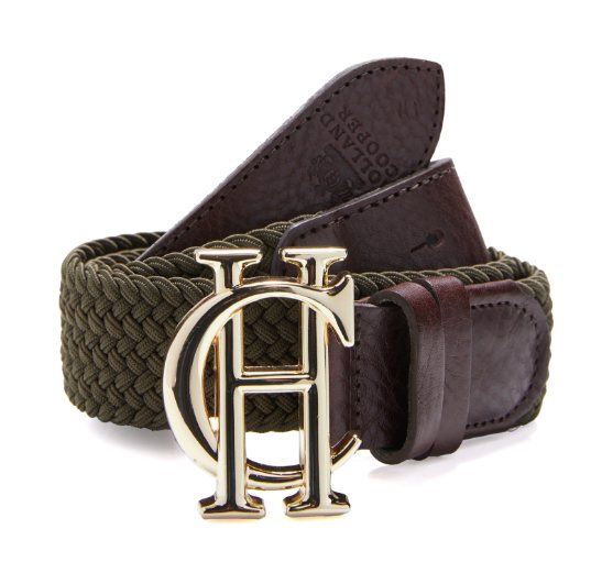 Holland Cooper Holland Cooper HC Heritage Belt - Forest Green