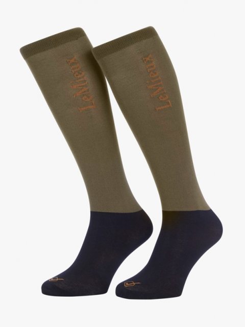 LeMieux LeMieux Competition Socks (2 Pack) - Alpine