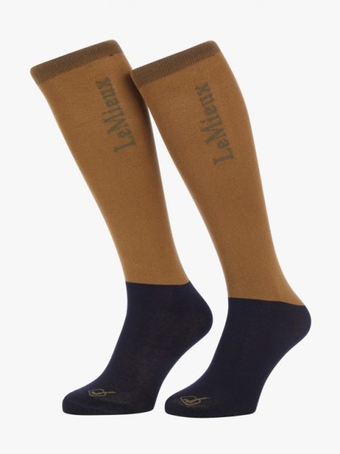 LeMieux LeMieux Competition Socks (2 Pack) - Ginger