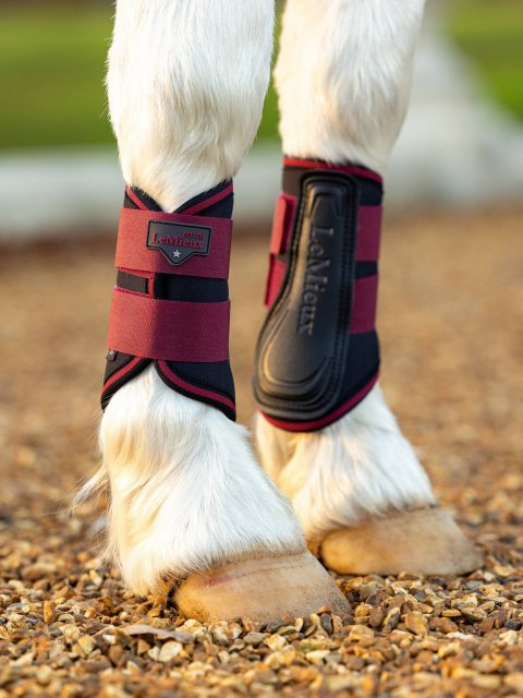 LeMieux LeMieux Mini Brushing Boot - Ember